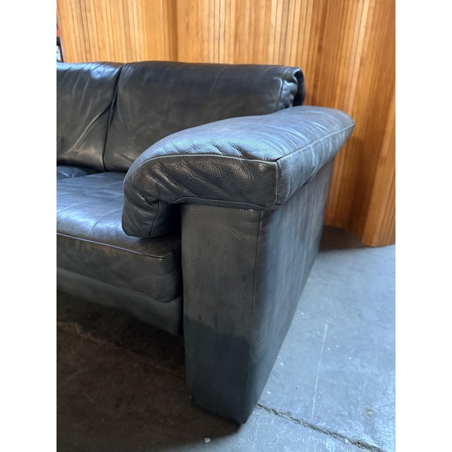 Gray Vintage Grey 2-Seater Sofa from Rolf Benz, 1980s For Sale - Image 8 of 10