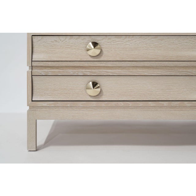 Stacked Dresser in Limed Oak For Sale - Image 9 of 17