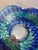 1980s Signed Adam Jablonski Poland Swirl Heart Shaped Art Glass Bowl For Sale - Image 5 of 7