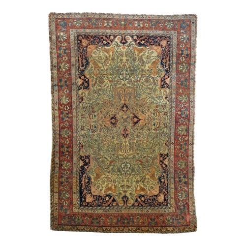 Antique Farahan Sarouk Rug 6'9'' x 10'3''