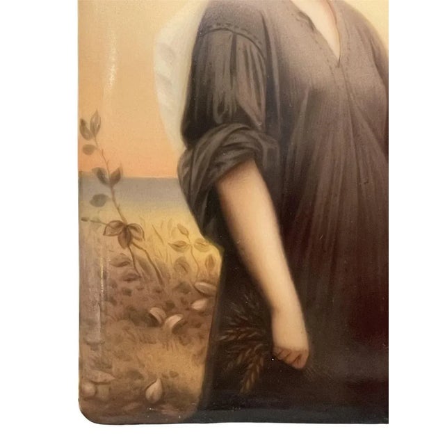 German Porcelain Plague from Wagner & Nymphenburg For Sale - Image 6 of 13