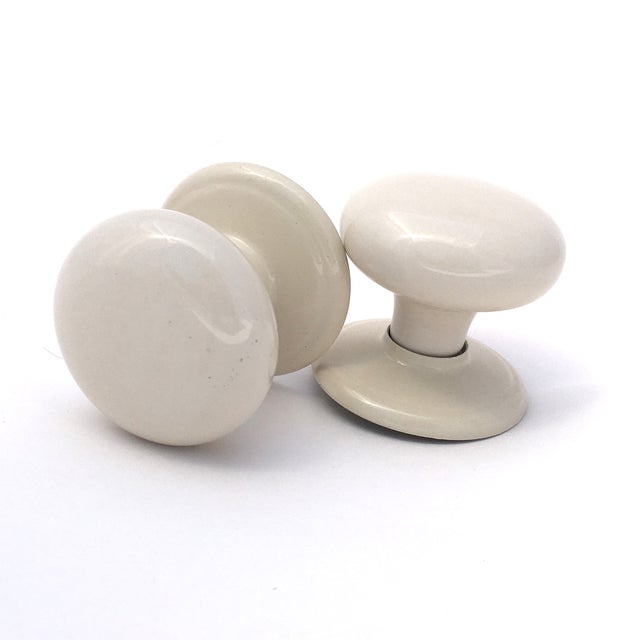 Gainsborough Bone Porcelain Door Handle Chairish