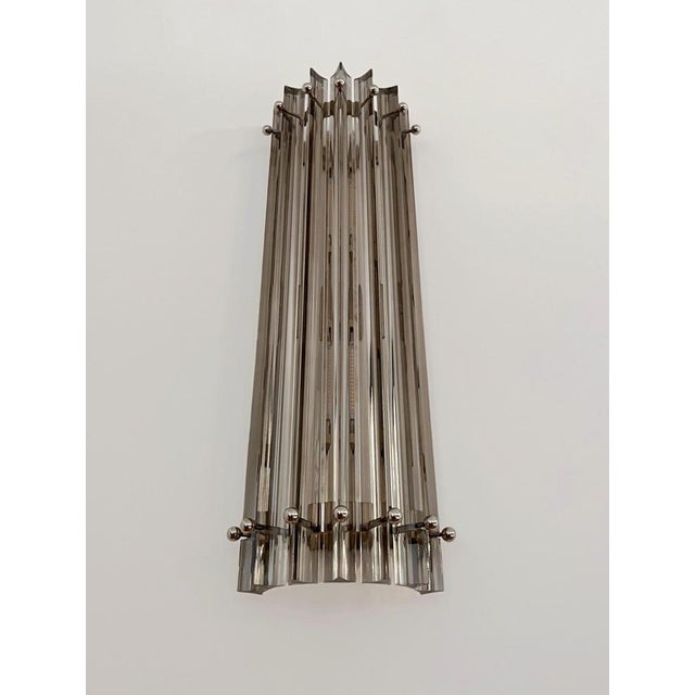 Italian Murano Glass Wall Sconces in the style of Venini, 1990s, Set of 4 For Sale - Image 16 of 18