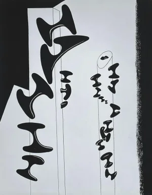 1974 Augustin Cardenas for Chile Screen Print