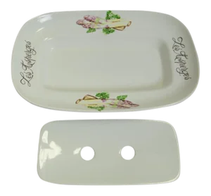 French Asparagus Serving Platter