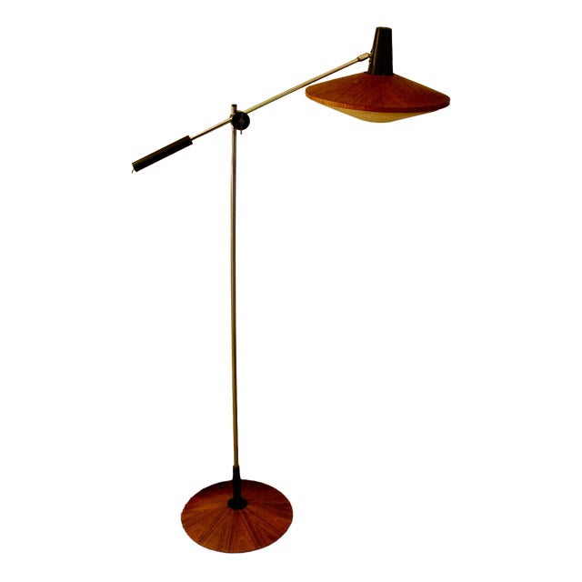 Floor Lamp by Georges Frydman for Temde, 1960 For Sale