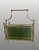 French French Brass & Smokey Gray Glass Magazine Rack Attr. To Maison Bagues / Jansen, France For Sale - Image 3 of 9