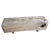An ancient teak log is repurposed into this one of a kind bench with unique erosion detail. Left in the sun and sea salt...