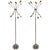 Mid-Century Modern Chrome Sputnik Floor Lamps - a Pair For Sale - Image 10 of 10