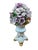 Traditional Vintage Porcelain Mottahedeh Petite Italian Flower Topiary For Sale - Image 3 of 7