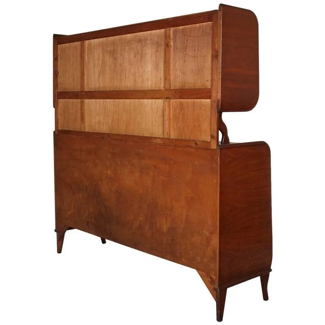 1940s Mid-Century Walnut Sideboard For Sale - Image 5 of 8