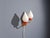 1940s 1940s Swedish Modern, Wall Sconce, Brass, Lacquered Metal, Glass40s For Sale - Image 5 of 10