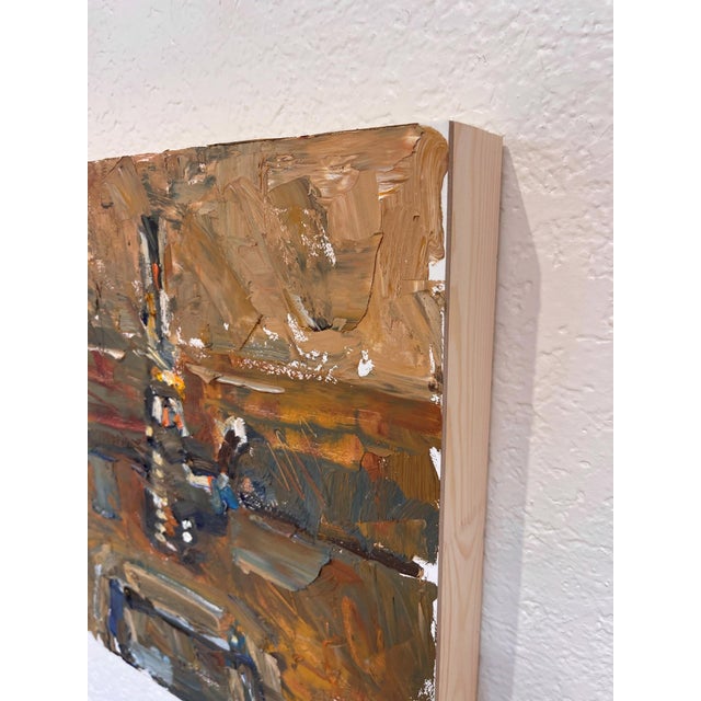 Run for the Roses by Clyde Steadman | Oil on panel depiction of horse racing scene. For Sale - Image 4 of 5