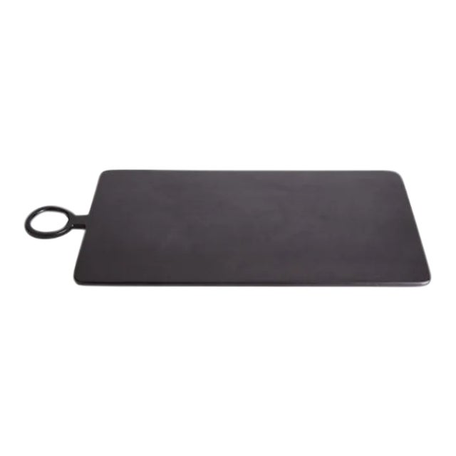 Nox Black Mango Wood Serving Board Large For Sale