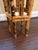 Vintage Hexagonal Tortoise Shell Bamboo Plant Stand Pedestal For Sale In Baltimore - Image 6 of 9