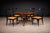 Designed by Giuseppe Scapinelli (1891–1982) in the 1950s, this set of eight dining chairs reflects the designer’s...