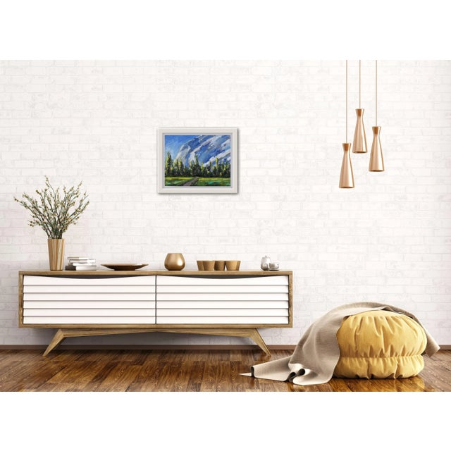 2010s Yosemite Landscape (Original Plein Air Oil Painting) For Sale - Image 5 of 12