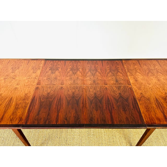 Scandinavian Walnut Dining Table with Butterfly Extensions, 1960 For Sale - Image 11 of 18