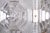 Mid-Century Chandelier in Chrome and Glass from Kamenický Šenov, Czech, 1960s For Sale - Image 6 of 11