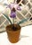 French Porcelain Flower in Terracotta Pot For Sale - Image 9 of 11