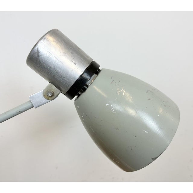 Industrial Grey Table Lamp from Elektrosvit, 1970s For Sale - Image 15 of 18