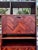 Wood Mid Century Danish Modern Herringbone Room Divider or Dry Bar For Sale - Image 7 of 18