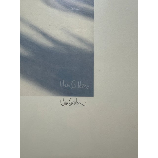 Signed Numbered Ron Van Gilder Limited Edition Color Lithograph Print Silent Shadows Ruffed Grouse For Sale - Image 4 of 10