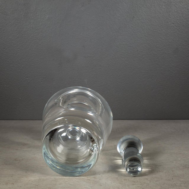 Mid 20th Century Mid-Century Crystal Decanter by Block c.1950 For Sale - Image 5 of 5