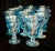 1950s Fostoria Jamestown Blue Goblets - 14 pcs For Sale - Image 12 of 12