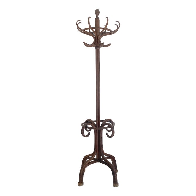 Bentwood Parrot Coat Rack, 1890s For Sale