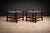 Brazilian Modern Pair of Square Side Tables in Rosewood and Glass, Brazil, 1960s For Sale In New York - Image 6 of 7