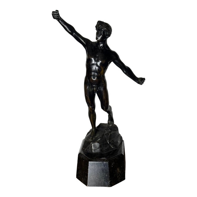 1900s Bronze Sculpture by German Artist by Schmidt Hofer For Sale