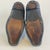 Antique 19th Century Victorian Handmade Childrens Leather Wood Metal Clog Shoes For Sale - Image 4 of 12