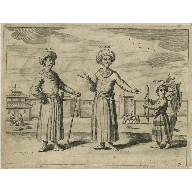 Athanasius Kircher, The Tangut People in China, 1660, Print For Sale - Image 10 of 10