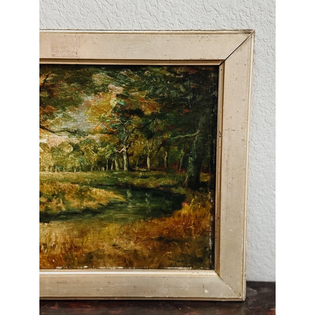Original Mid Century English Oil Painting by H. Simpson For Sale In Denver - Image 6 of 9