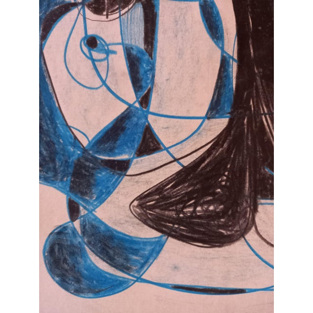 Ferdinando Meccani, Composition, 1969, Mixed Media For Sale - Image 4 of 7