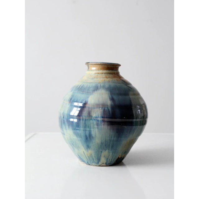 Vintage Studio Pottery Vase For Sale - Image 12 of 12