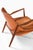 Easy Chair in Leather and Teak by Ib Kofod-Larsen, 1950s For Sale - Image 6 of 14