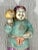 Early 20th Century Old Japanese Figures of Hotei the Buddha and Daikokuten God of Wealth, a Pair, Shadow Box Framed Wall Hangings For Sale - Image 5 of 12