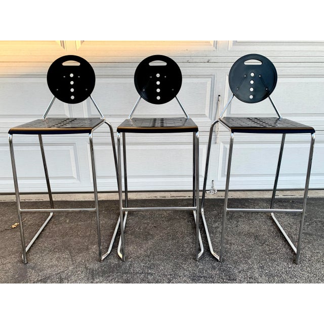 Memphis Style Charlie Barstools For Sale - Image 13 of 13