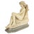 Antique White Antique Large Italian Grand Tour Carrara Marble Carved Statue Sculpture "Psyche" by Oreste Ferrari, 1880 For Sale - Image 8 of 13