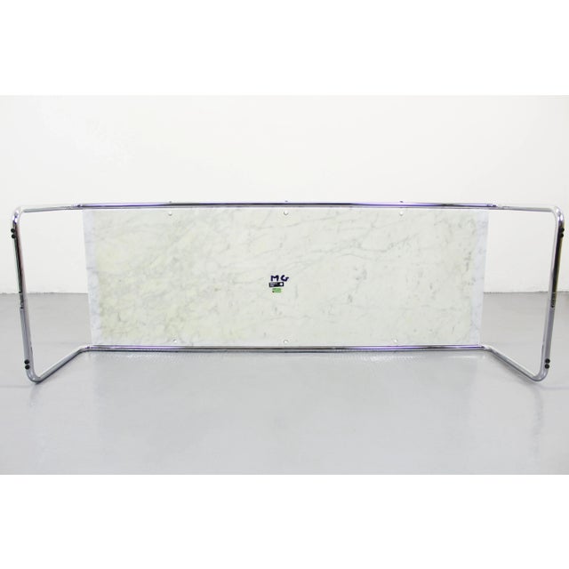 Metal Laccio Coffee Table by Marcel Breuer for Knoll Inc. / Knoll International, 2010s For Sale - Image 7 of 8