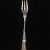 19th Century Antique British Silver and Bone Pickle Fork or Serving Fork For Sale - Image 5 of 8