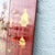 Chinese Six-Panel Red and Gold Lacquered Folding Screen/Room Divider For Sale - Image 9 of 12