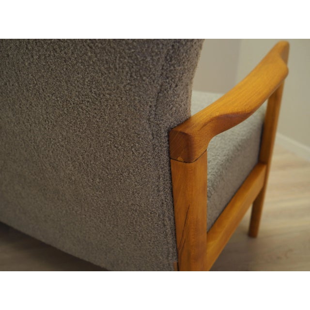 Beech Sofa by Soren Hansen for Fritz Hansen, 1960s For Sale - Image 13 of 15