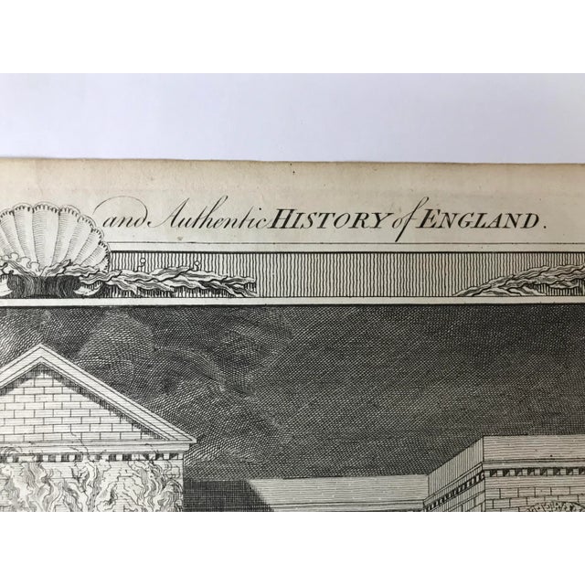 1783 Engraved Print: The Devastations by Rioters of London For Sale - Image 10 of 13