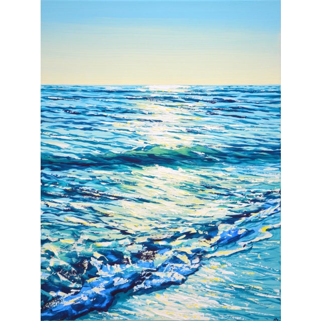 Sea 3. Modern Original Painting. Iryna Kastsova For Sale