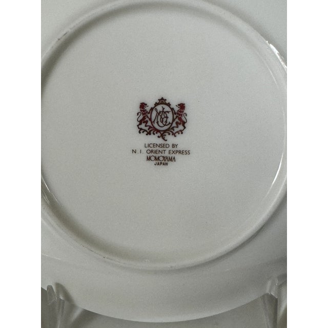 Vintage Orient Express Dessert Plate For Sale - Image 4 of 9