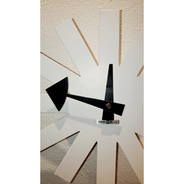 1960s Asterisk Clock by Irving Harper for Howard Miller, 1960s For Sale - Image 5 of 9
