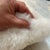 2020s White Alpaca Fleece Pillow Suede Back For Sale - Image 5 of 8